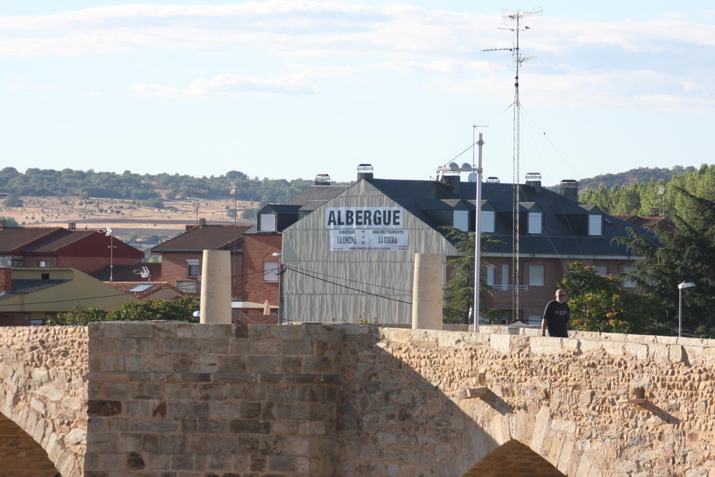 Albergue La Encina Hospital de Órbigo Exterior foto